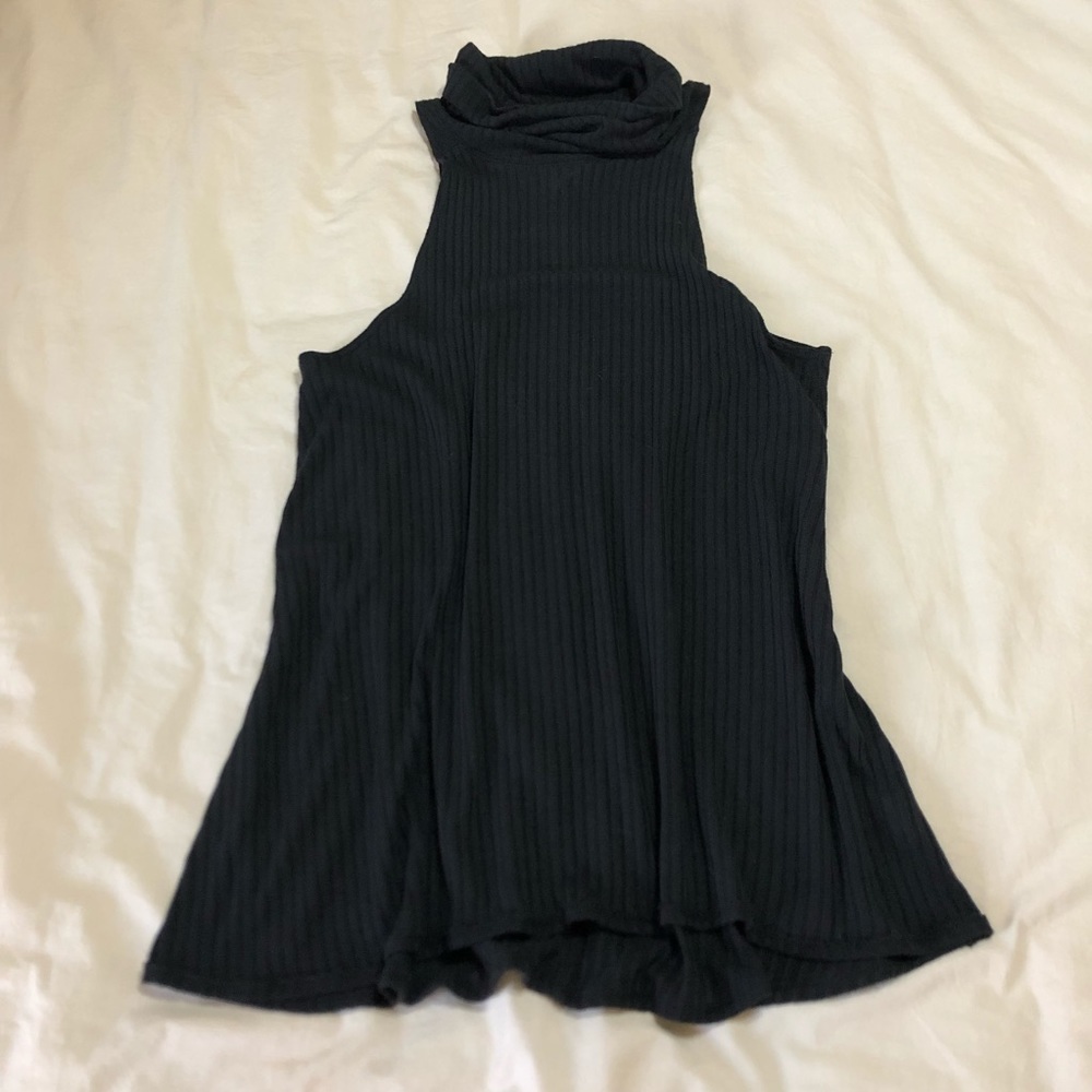 Free People - We the Free Ribbed Cowl Neck Tunic
